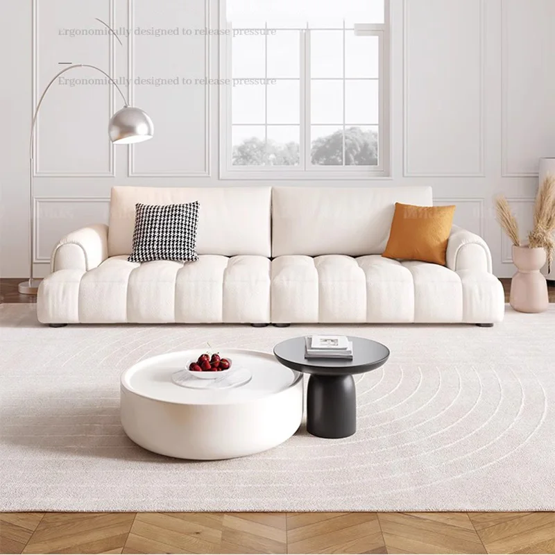 

Minimalist White Sofa Modern Nordic Soft Living Room Sofa Lazy Luxury Chaises Salon Sillas Para Sala De Estar Home Furniture