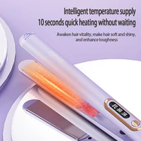 Professional Hair Straightener, Curling Iron And Straightener 2 in 1, 10 Seconds Fast Heat Safe Hair Styling Appliances 5
