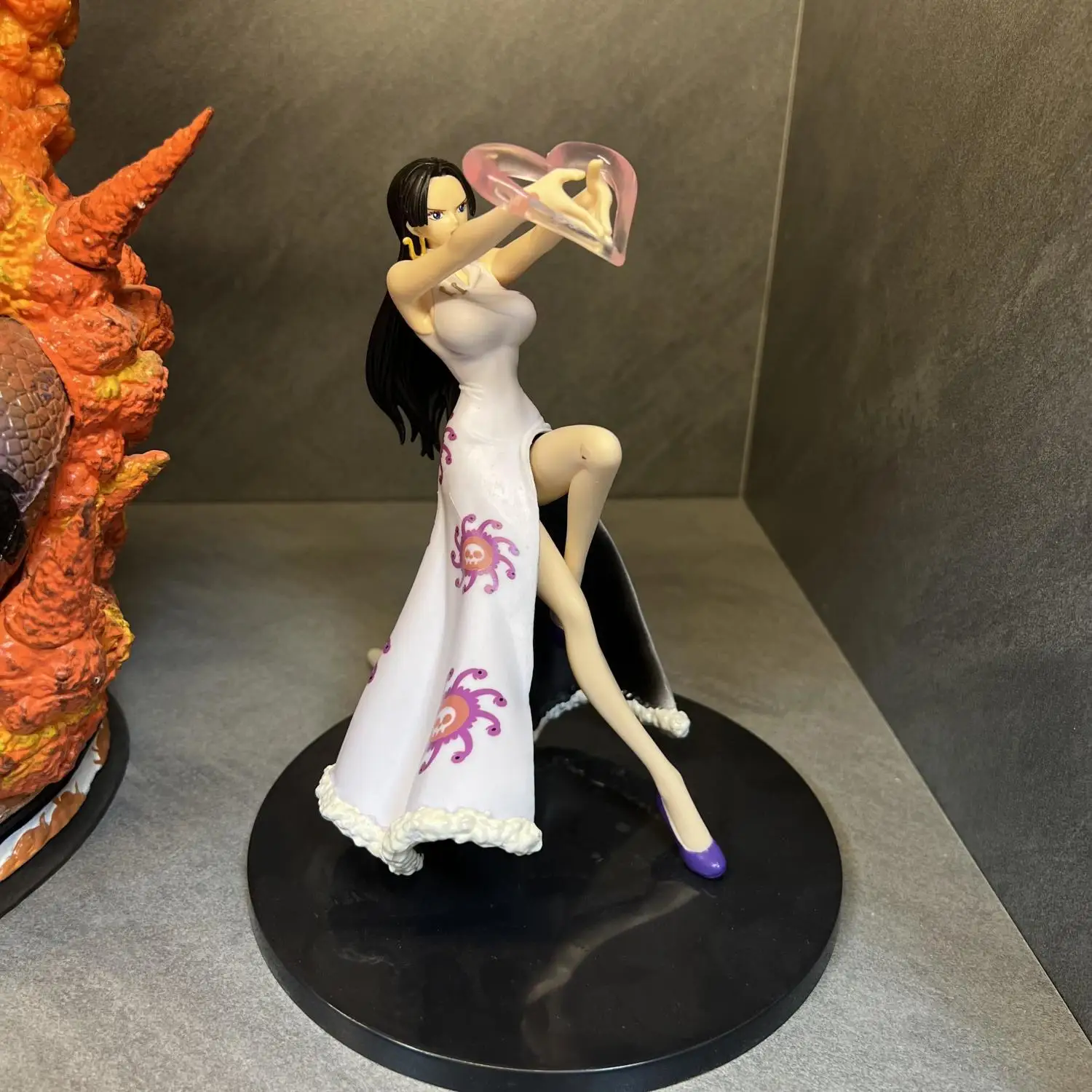 

One Piece Cheongsam Boa Hancock Pink Love Hundred Scenes Of Pirates Action Figures sexy girl anime figure Model Dolls Toys Gift