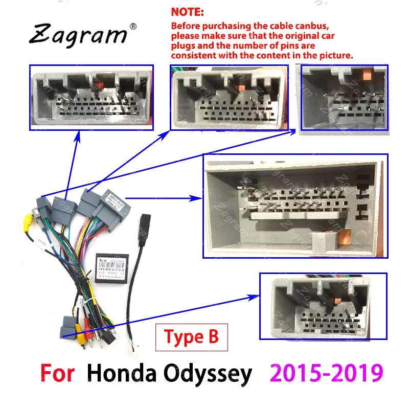 Carplay Android Car Multimedia Player Radio For Honda Odyssey