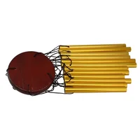 12 Tubes Wind Chimes Aluminum Tube + Pine Metal Pipe Wind Chimes Bells Decor Outdoor Yard Decoration Large Wind Chimes Bells - Image 6