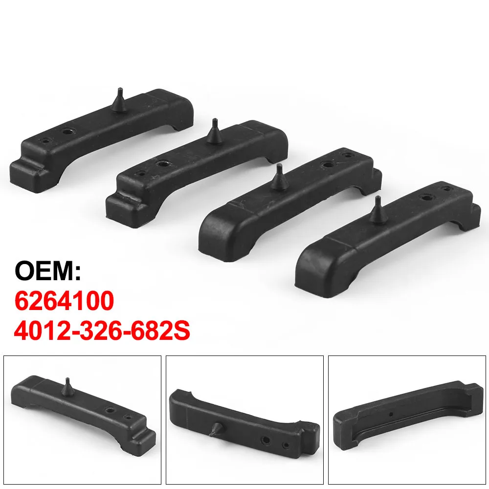

4012-326-682S Radiator Mounting Cushions Rubber Support Pads 4 Core Radiator Support Pad Mounting Cushion Replace 4PCS FOR GM