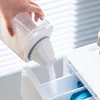 700/1100/1500/1900ml Laundry Detergent Dispenser Refillable Laundry Washing Up Powder Container Soap Detergents Storage Box Lid 6