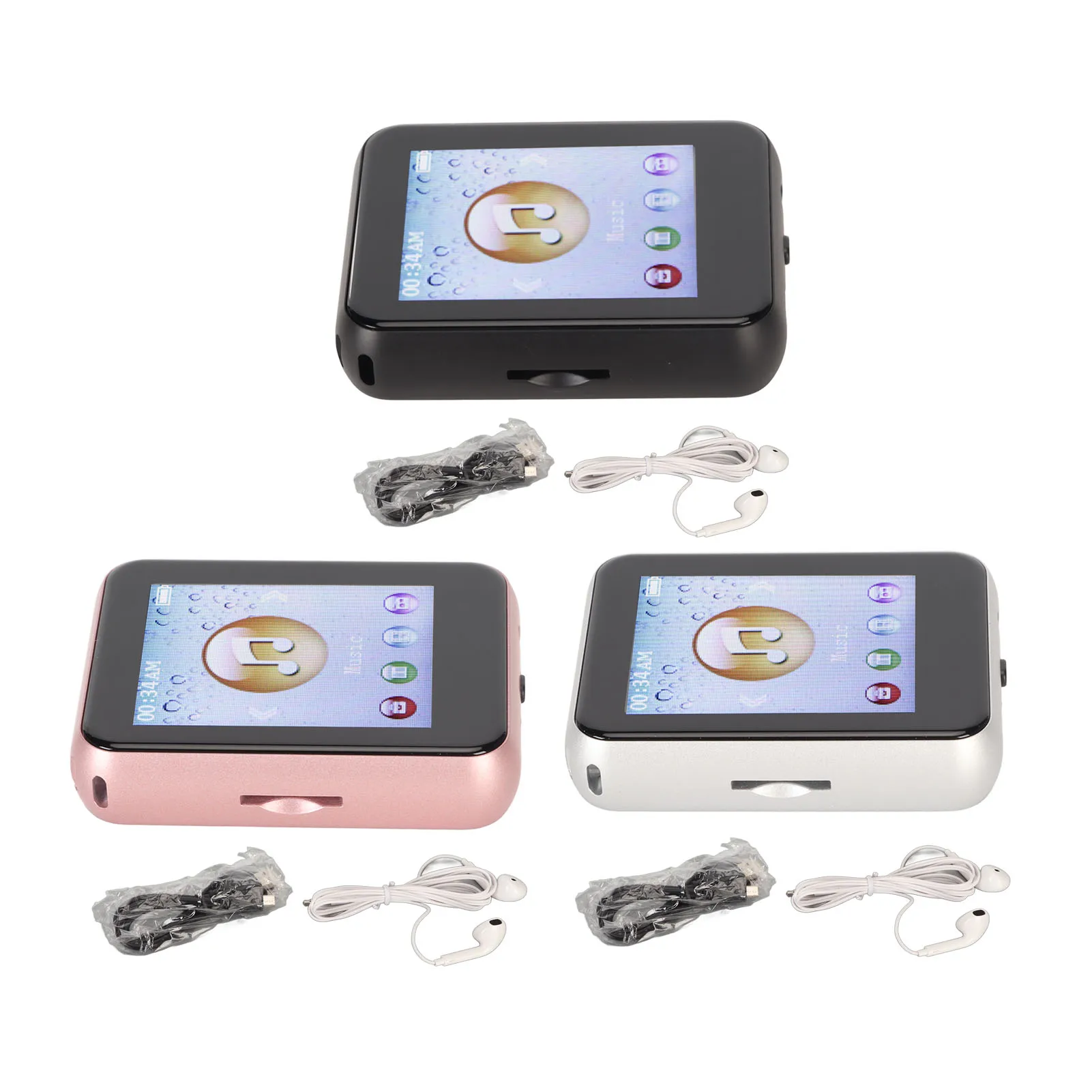 

MP3 Player HiFi Lossless Music Player 1.8 Inch Touch Screen MP3 Player With E-book Radio Recorder