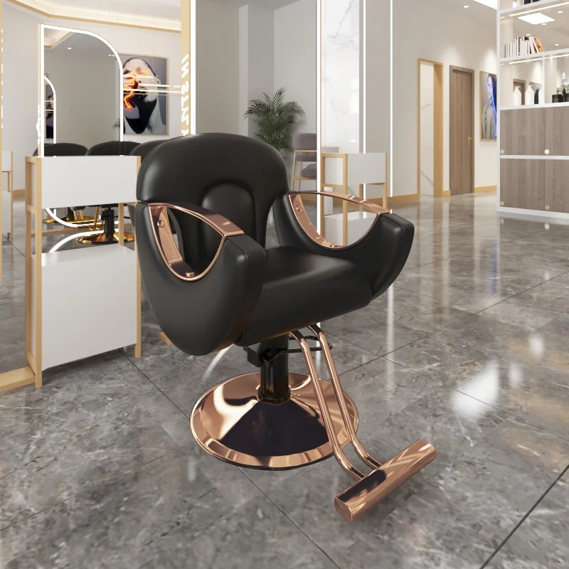 Beauty Salon Spinning Chair Professional Barber Makeup Facial Chair Hairdressing Hydraulic Tabouret Coiffeuse Salon Furniture