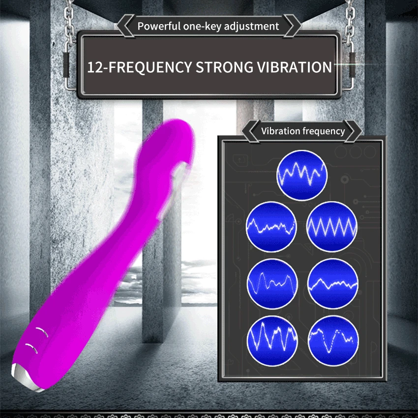 Funzioni di vibrazione 12 Donne V 5 Stimolazione di scosse elettriche Giocattolo del sesso femminile APP mobile Remot_voghion.com