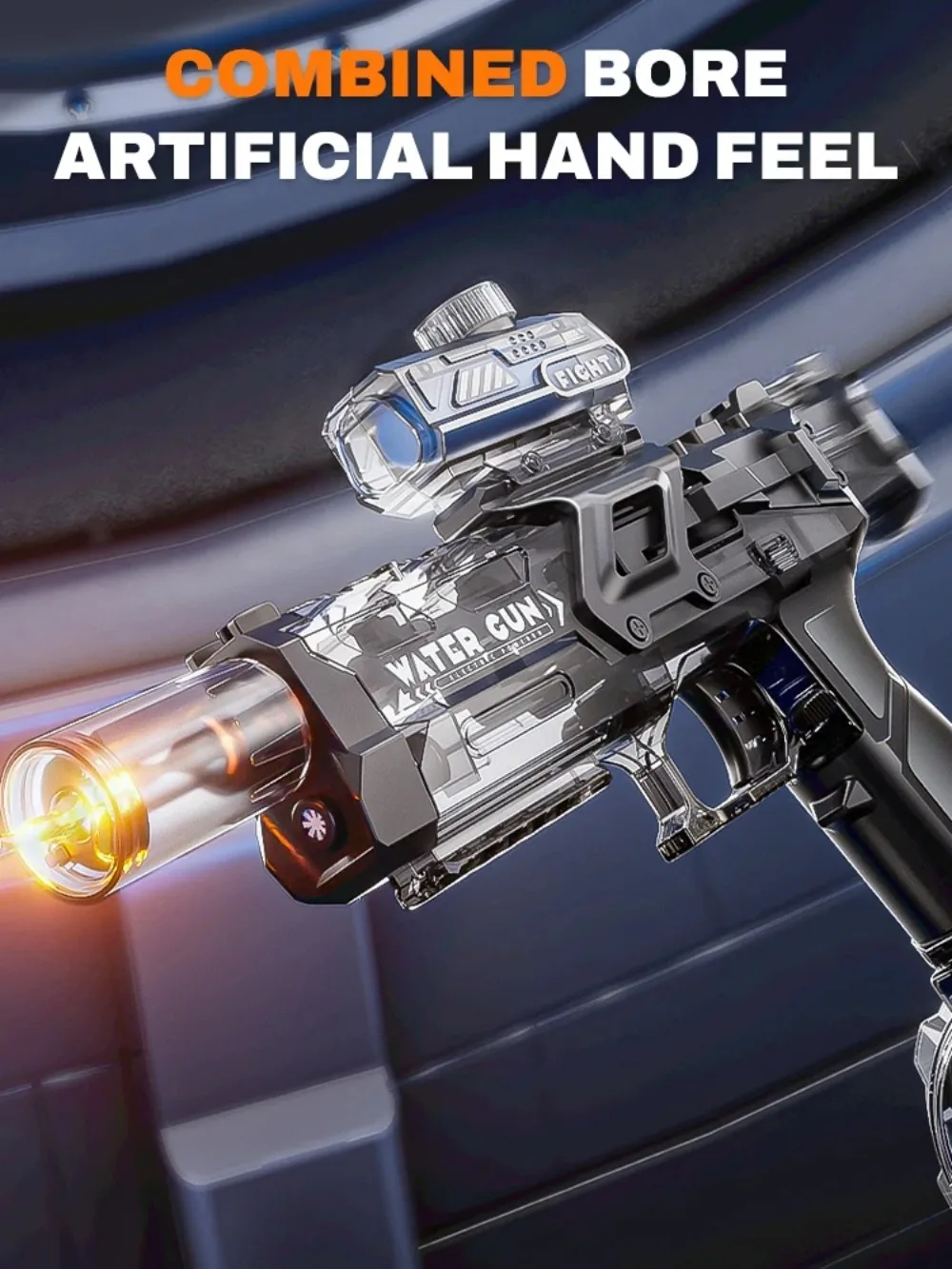Pistola ad acqua elettrica automatica per giochi spiaggia mare_voghion.com