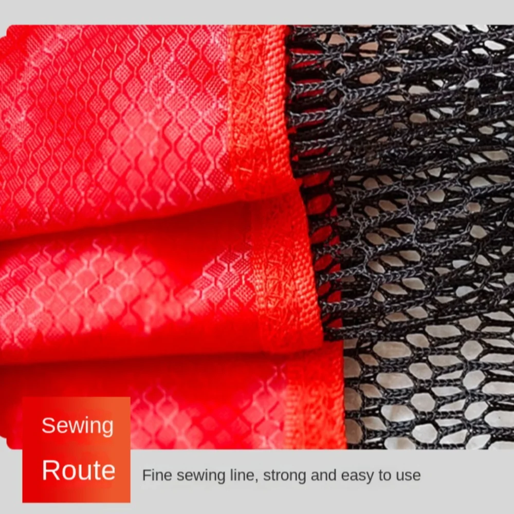 Toughness Nylon Fishing Net Bag Green Foldable Fish Cage Fishing Basket And Protection Fishing