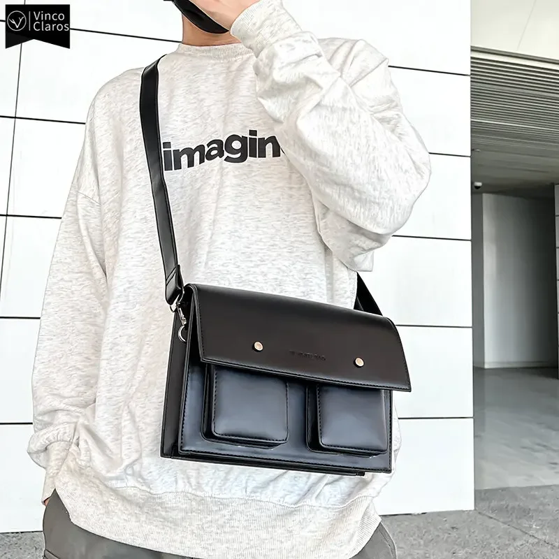 Open yy studs messenger bag チャコール Open yy studs messenger bag チャコール OPEN YY Gray Stud Bag