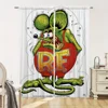 Opaque Curtain for Bedroom Home Interior Curtains for Doors Blackout Curtain Room Black Out Curtains Partition Kitchen Living 1