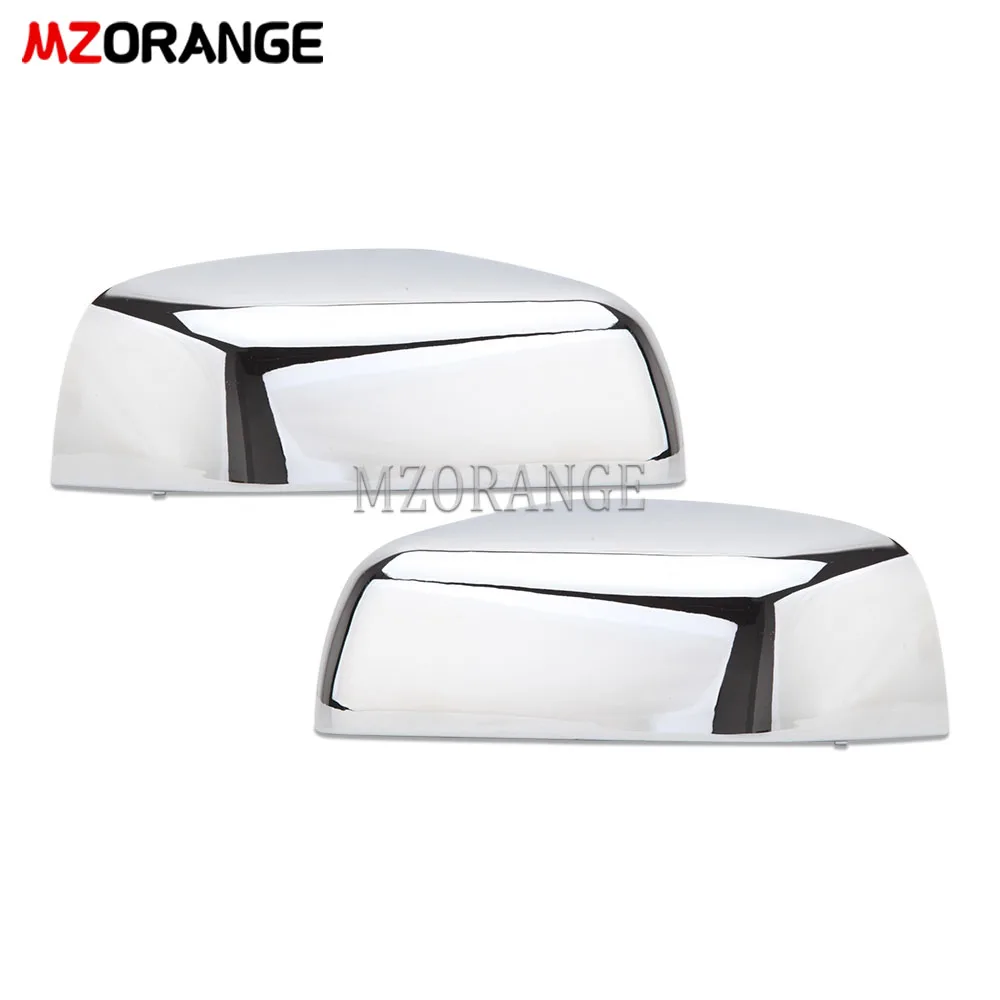 

2x Chrome Wing Rearview Side Mirror Cover Cap for Land Rover Discovery 4 Freelander 2 Range Rover Sport 2010-2016