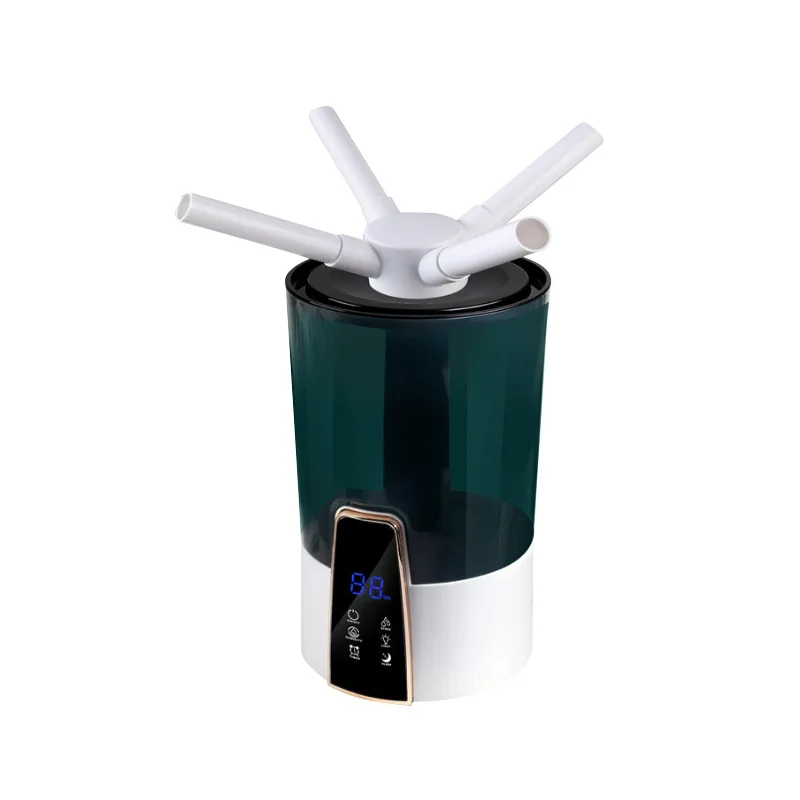 Umidificatore ad ultrasuoni a nebbia fredda, grande capacità da 4 litri per una camera da letto grande, funzionamento ultra silenzioso per la cameretta dei bambini e il sonno, l'ufficio