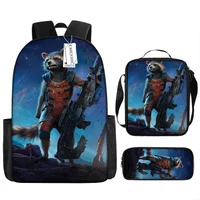 Amazon Best Seller Galaxy Guardian School Bag Lightweight Travel Bag For Students Double Shoulder Bag Campus Life Bag