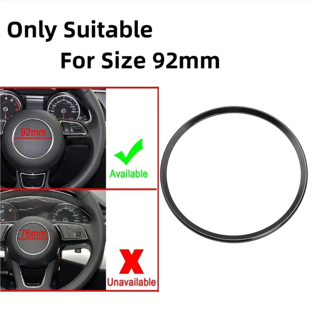 Luxury Car Steering Wheel Decoration Ring Trim Cover Sticker