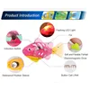 New Cat Interactive Electric Fish Water Toy for Indoor Play Swimming Robot Fish Toys for Cat Dog with LED Light Pet Bath Toys 4