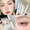 Matte Pink Lying Silkworm Pen Color Natural Brightening Glitter Eye Shadow Pencil Shimmer Glue Eyeliner Waterproof Korean Makeup 4