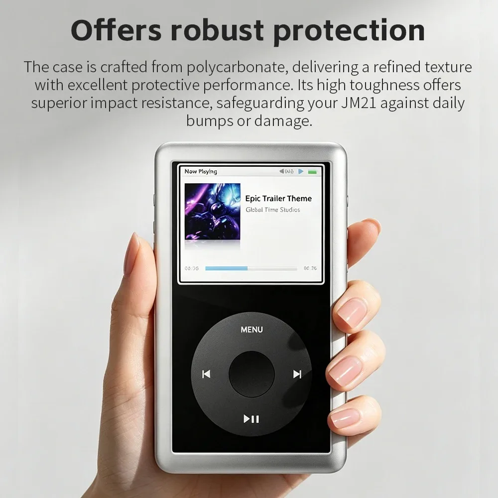 FiiO NEST POD JM21 플레이어용 보호 케이스 충격 방지 DAP 디지털 오디오 슬리브 커버 프리미엄 보호 쉘 액세서리