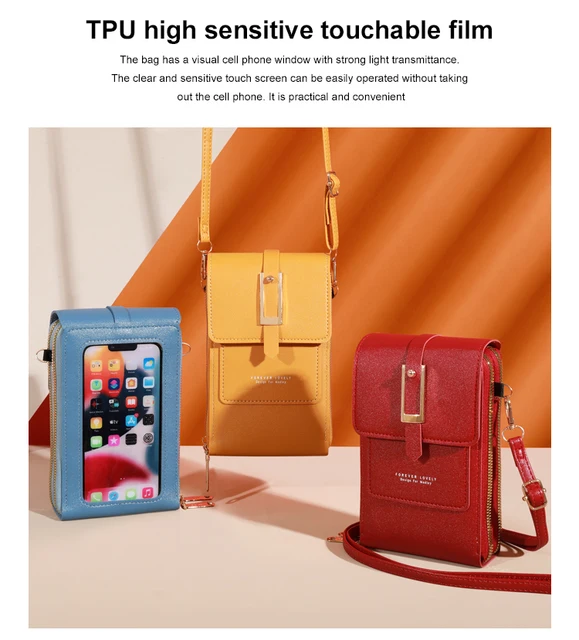 Women's Bag 2023 Trend Bolsas Handbags Soft Leather Wallets Cell