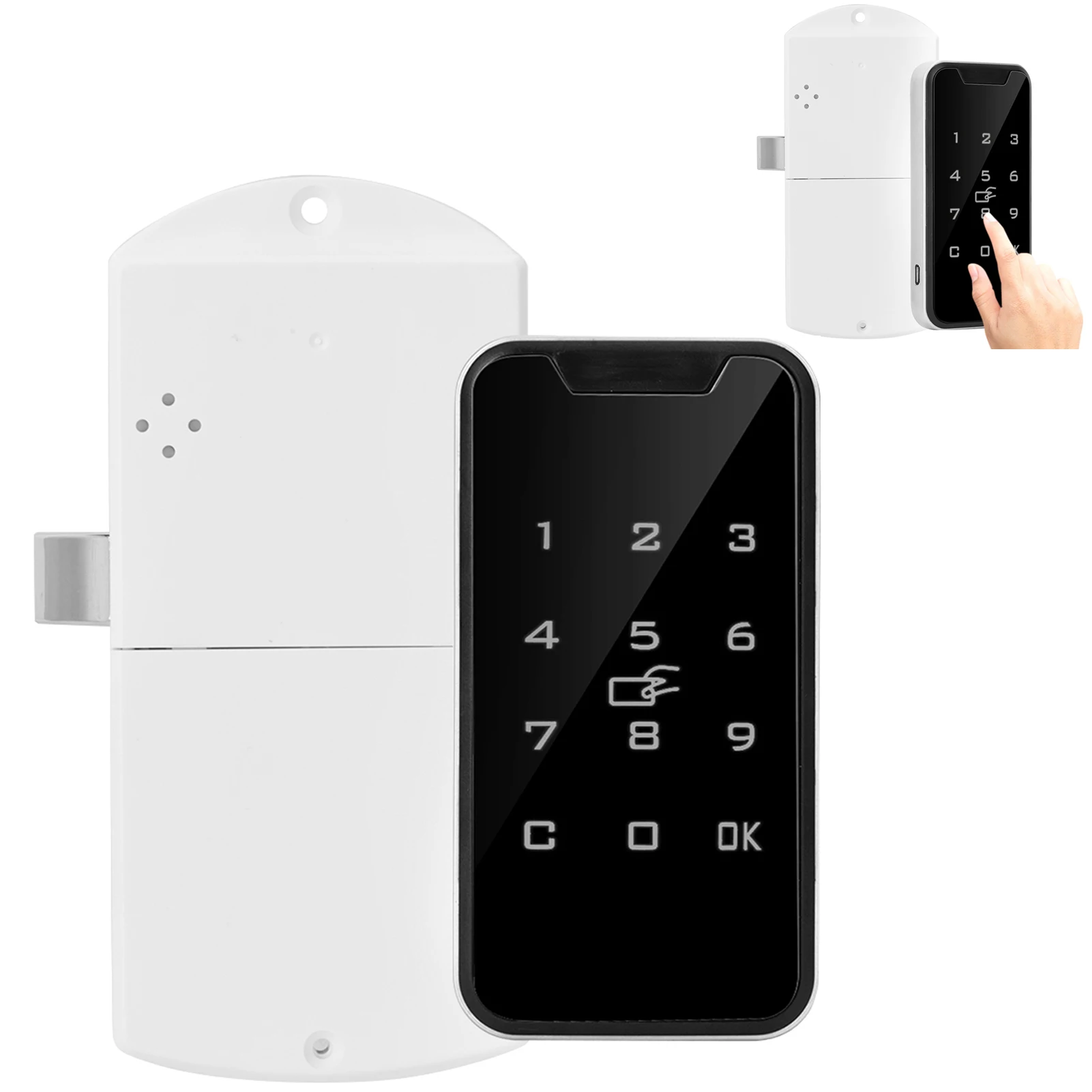 Smart Digital Touch Keypad Electronic Cabinet Lock