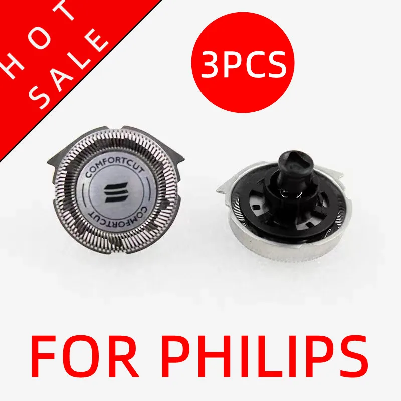 YS526 YS521 XA525 YS522 YS524 YS534 RQ32 RQ310 RQ11 RQ1150 RQ1180 RQ350 RQ360 RQ370 3pcs shaving heads for Philips Norelco razor 3pcs hq9 stainless steel replacement razor heads fit for philips norelco hq8140 hq8240 hq9090 pt920 hq9160 hq9170 hq9190 hq8160