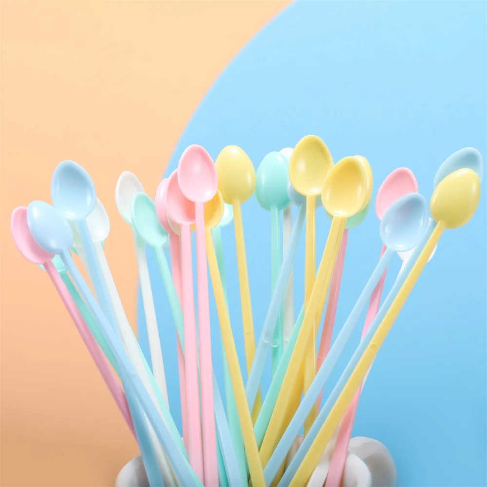 Stirring Stick 10-100pcs Plastic Epoxy Glue Stick Dispensing UV Resin Silicone Mold Spatula Spoon For Resin Jewelry Making Tools
