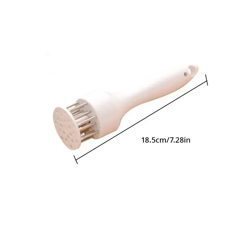 1 PC Handheld 21-Needle Tenderizer Needle with Broken Tendon Pork Chop Steak Household Tenderizer Hammer Stainless Steel