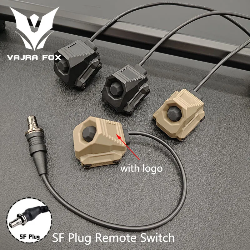 

Airsoft AXON Constant Switch 2.5/3.5/SF Remote Pressure Switch For M300 M600 Scout Light Fit 20mm Rail Flashlight Accessory