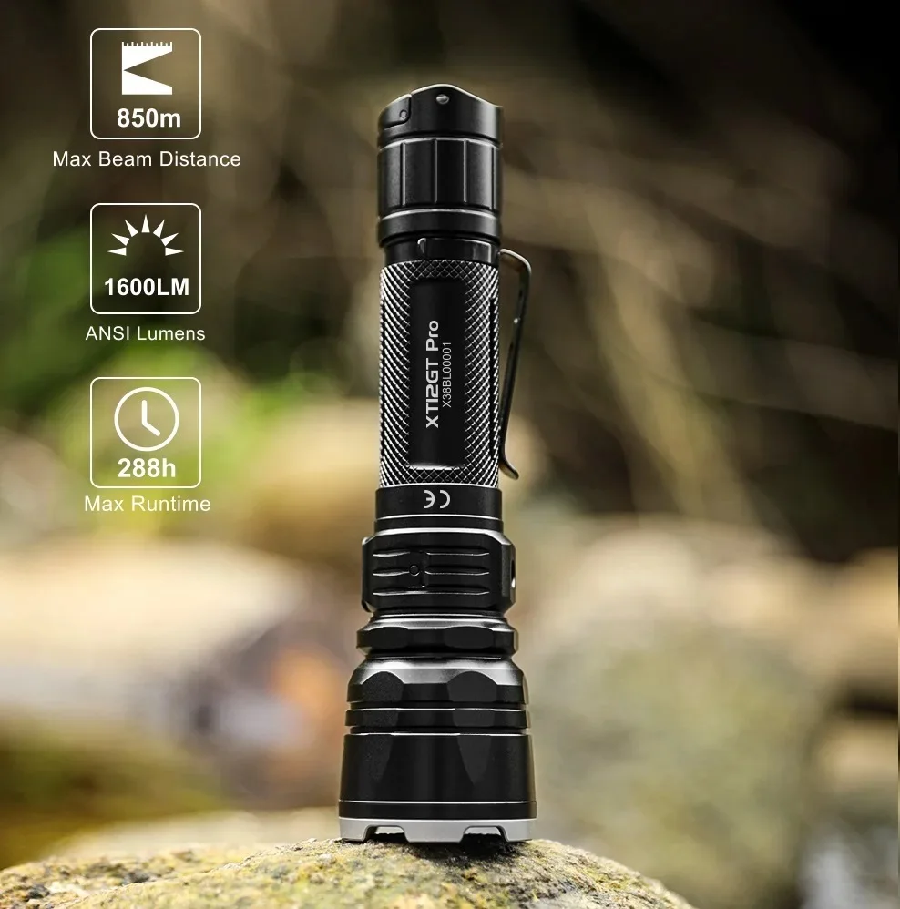 Rechargeable Tactical Flashlight 1600LM Torch Light