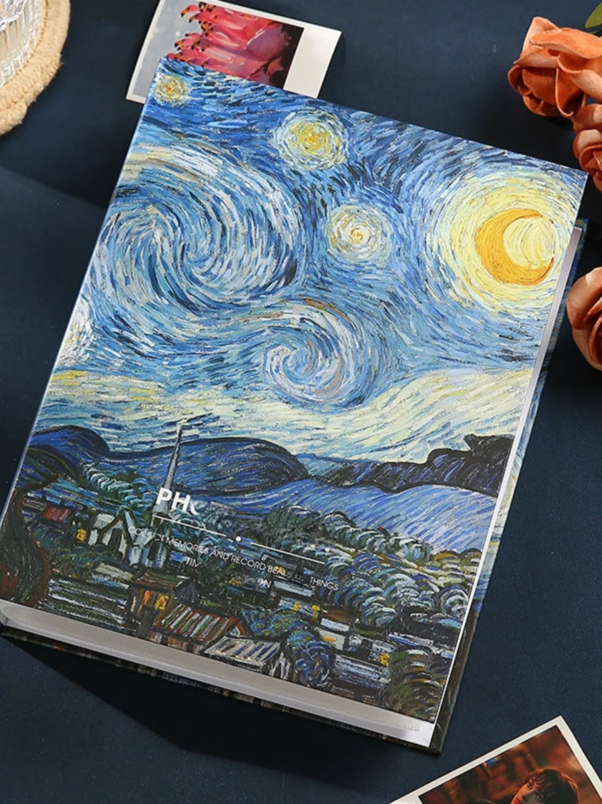 Small 5-Inch 200-Page Insert pe Photo Album Large Capaci Fly Photo Album Old Photos Couple Memorial Album 6-Inch Size