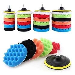 Ensemble de tampons de polissage pour Automobile, auto adhésifs, lavables, réutilisables, 8 pièces 