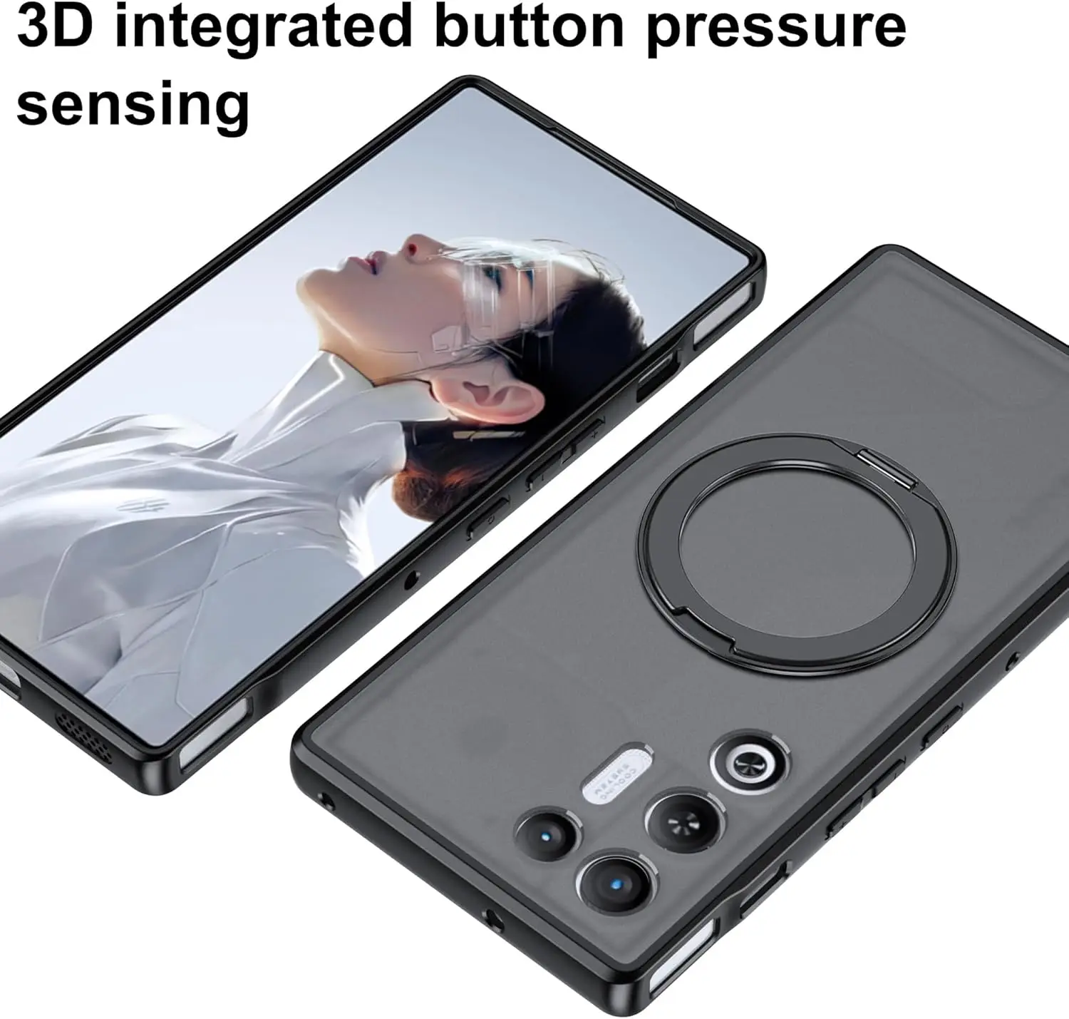 360° Rotating Kickstand Magnetic Wireless Charging Shockproof Cover Case