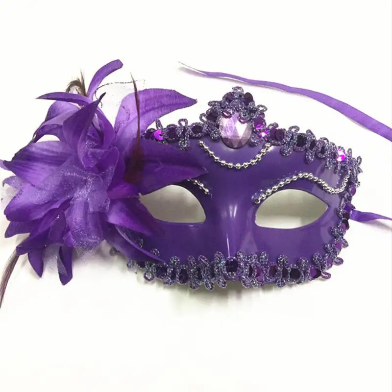 Halloween Masquerade Painted Golden Powder Half-Face Mask for Men Festival Party Costume Eye Mask Male eye mask face mask halloween mask party masks masquerade mask 3d printed mask 3d face masks superhero mask lace masquerade mask