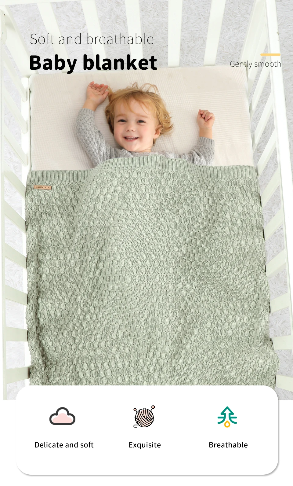 Couverture chaude BEBE respirante