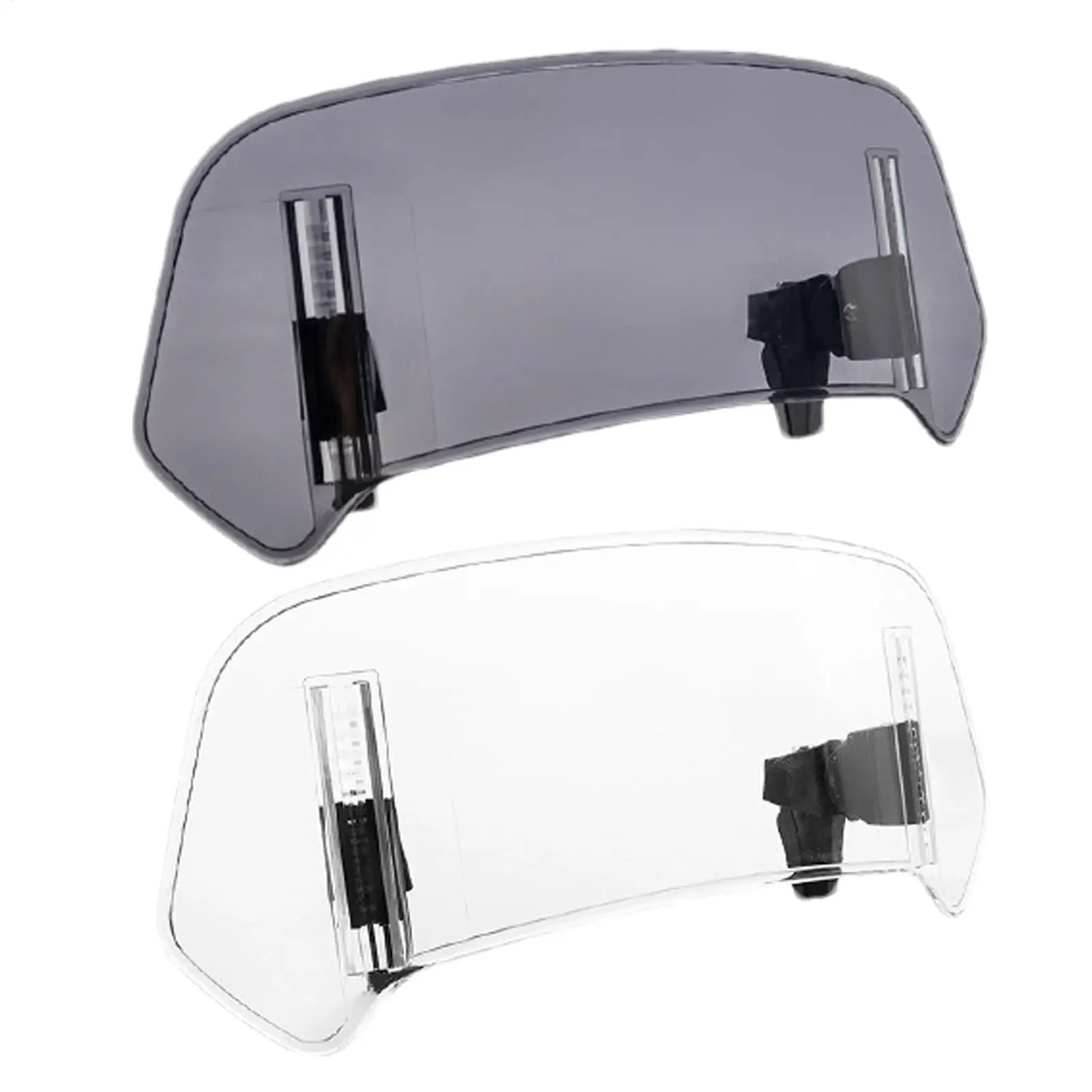 Motorcycle Windscreen Extension Clip On Motorbike Wind Deflector Airflow Windscreen Wind Deflector Motorcycle Air Deflector