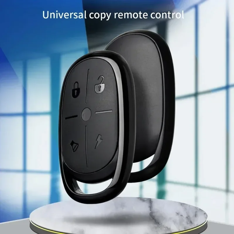 Garage Remote Controller 4-Key Self-Copy Wireless Remote Control 433MHz Frequency for Lane Gate & Electric Garage Access Control Battery powered