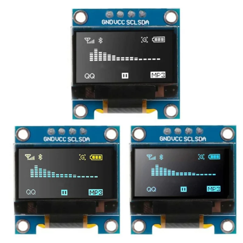 

Original 0.96 inch OLED IIC serial White OLED display module 128x64 I2C ssd1306 12864 LCD screen Board for Arduino