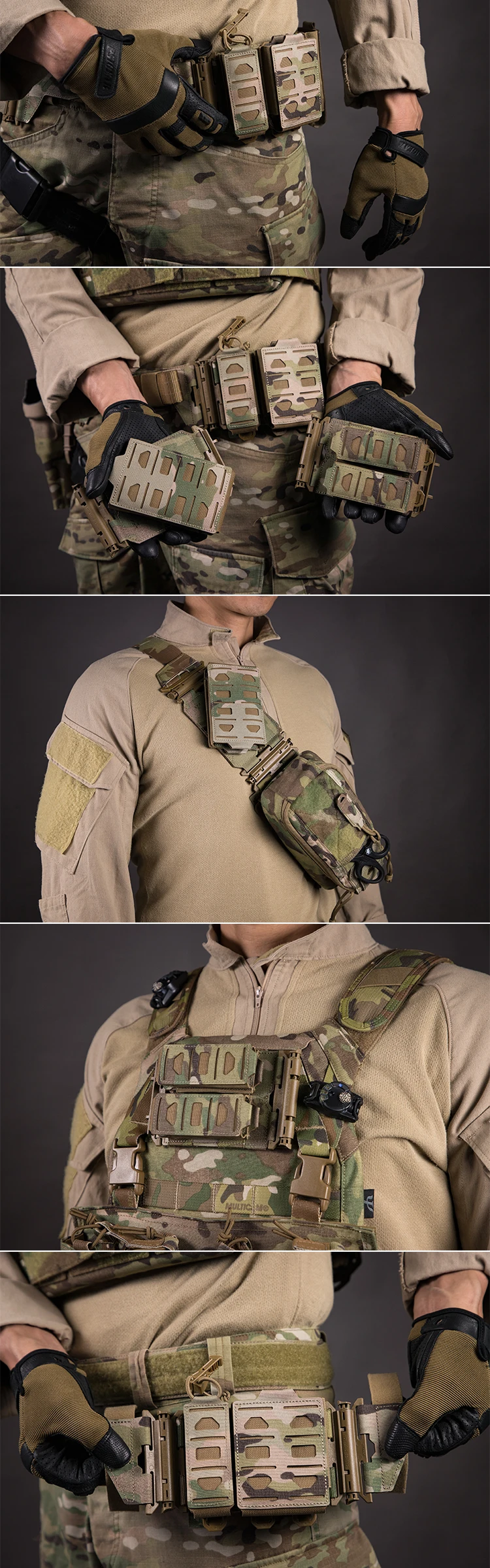 PSIGEAR HMS 2.0 One cell molle module extension techwear accessories