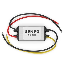 High - Efficiency Step - Down Power Converter Regulator - Adjustable Voltage Transformer for Cars (5A)