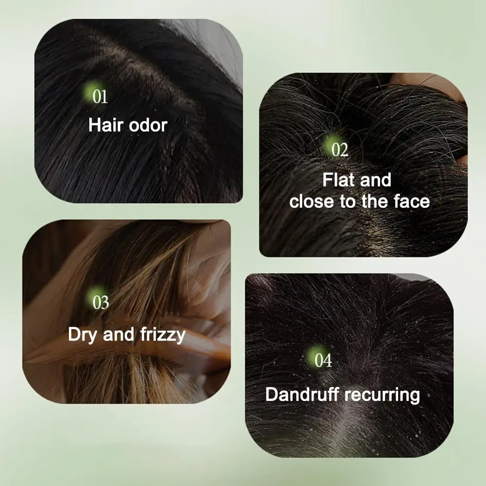 1/2/3 Pezzi Sapone Shampoo Erboristico Triangolare per Rafforzare e Pulire i Capelli con Erba Usman, Fatto a Mano, Naturale, per Donne e Uomini - immagine 5