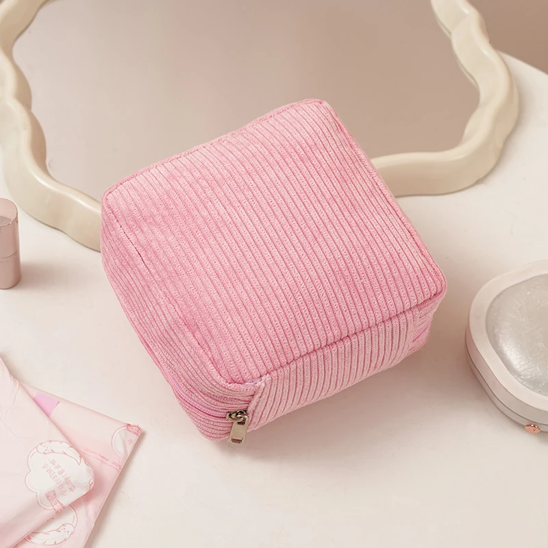 Sanitary Napkins Organizer Bags Women Portable Makeup Lipstick Travel Organizer Bag Multifunctional Mini Earphone Storage Pouch