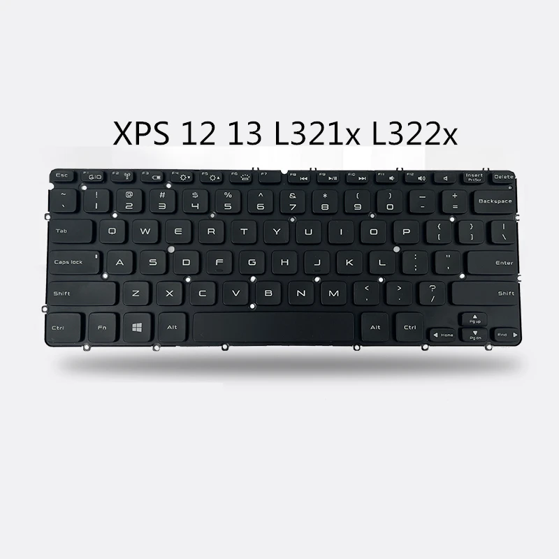 Tastiera Layout Inglese Per Laptop Per Dell Xps 12 13 L321X L322X