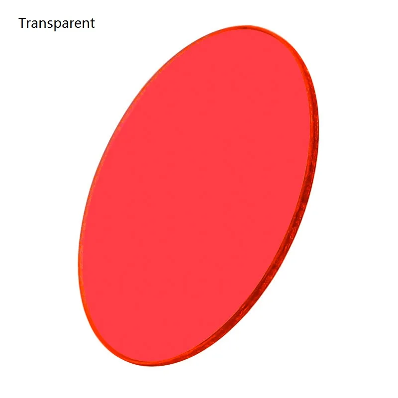 Multicolor Frosted Optical Glass Filter for Biological Microscopes
