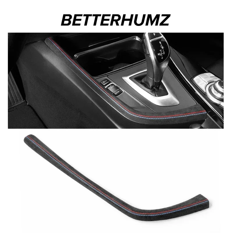 Car Gear Shift Panel Side Trim Strip For BMW F30-F34 Series