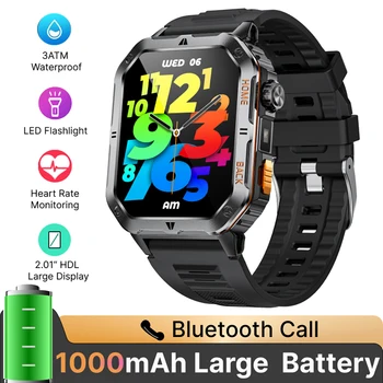 1000mAh Big Battery Sports Smart Watches for Man New High-End Smartwatch 2025 Android Electronics Clock Watch for Xiaomi Huawei