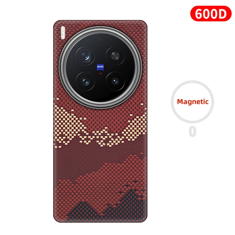 Ultra-Thin Aramid Fiber Carbon Magnetic Kevlar Phone Case