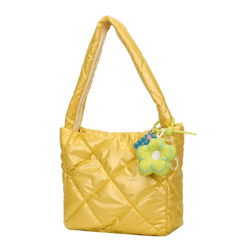 

2023 Quilted Bag for Girl Women Splashproof Shoulder Bag Tote Bag Lady Purse Versatile Trendy Leisure Bag Shopping Bag