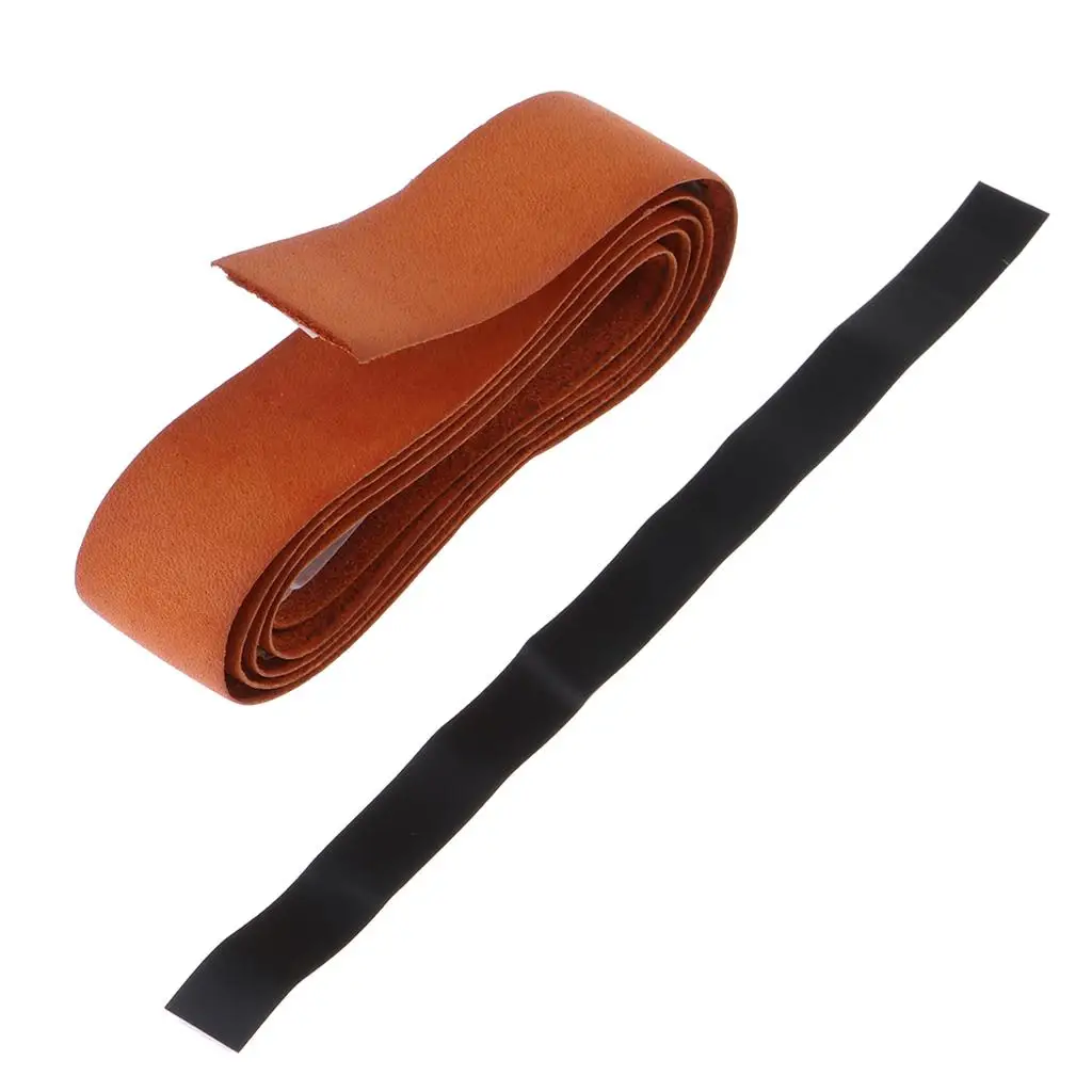Tennis Racquet Overgrip Leather Replacement Grip Tape 1350x25x1.5mm