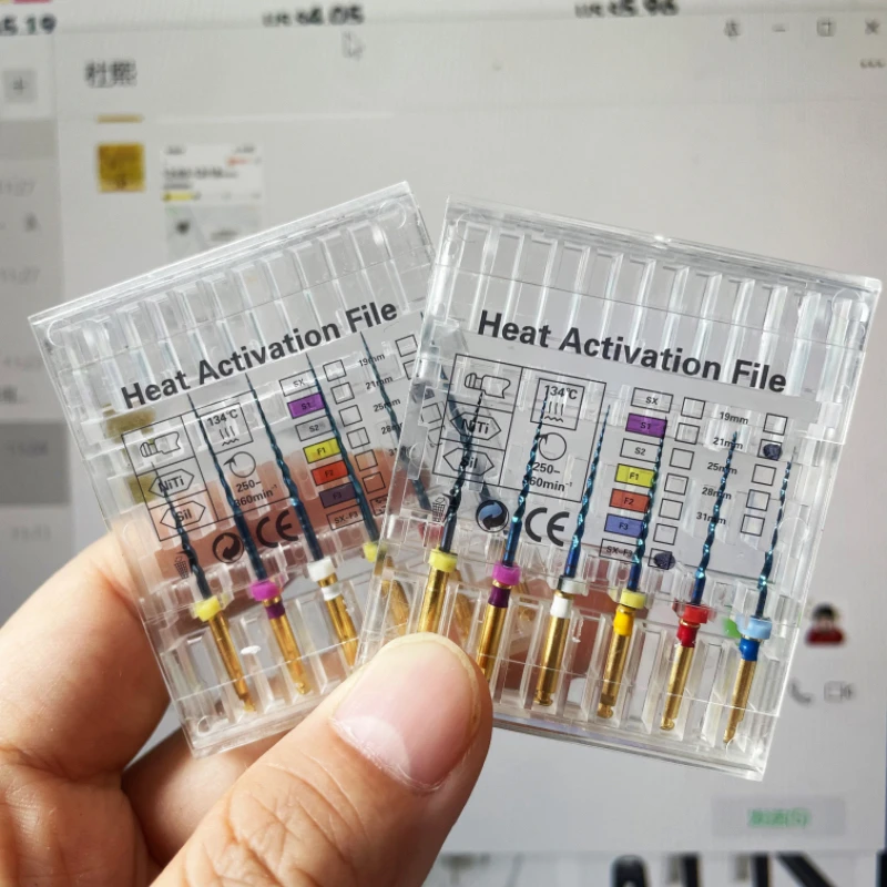 6pcs/1 Pack Dental NiTi Super Files Rotary Tip Fit Endodontic Endo Motor Root Canal 25MM 6pcs/1 Pack Dental NiTi Super Files Rotary Tip Fit Endodontic Endo Motor Root Canal 25MM