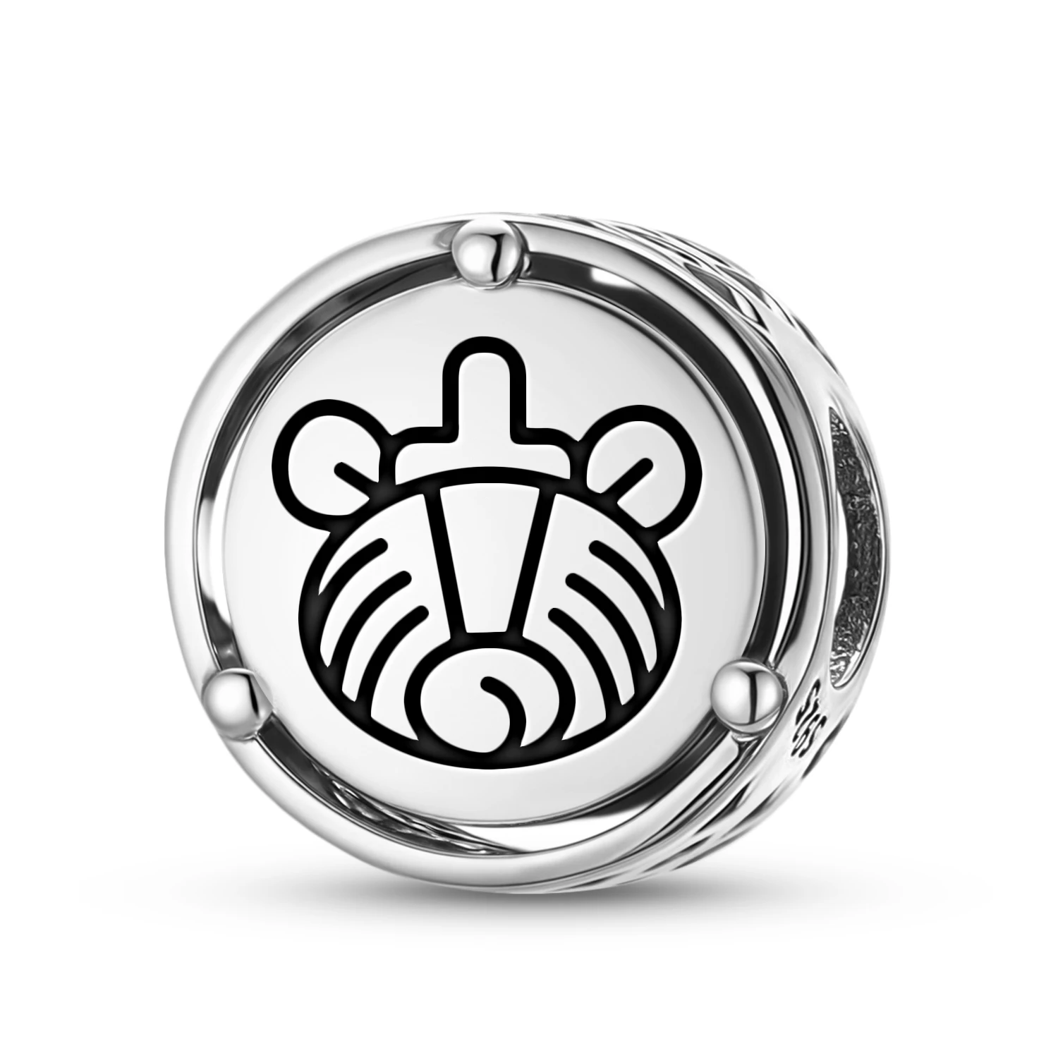 Maya South Bakab 925er Sterlingsilber-Symbol-Charm, passend für Original-Armbänder, DIY-Schmuck, Accessoires, Familienperle