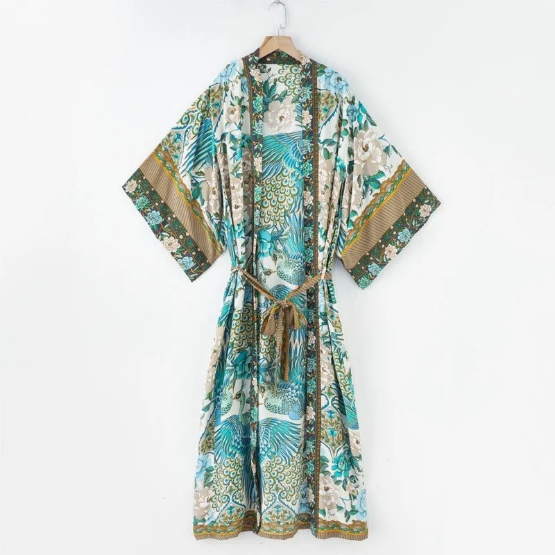 Japanese Kimono Traditional Yukata Women Long Sleeve Cosplay Japanese Clothes Girl